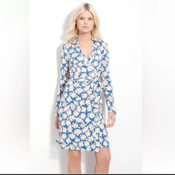 Diane Von Furstenburg Jeanne Wrap Dress - Picture 1 of 3